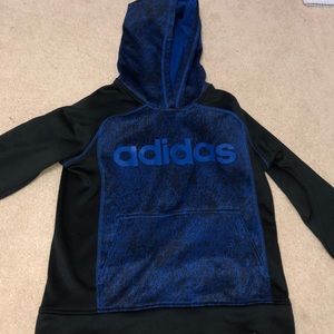 Blue & Black Adidas Hoodie